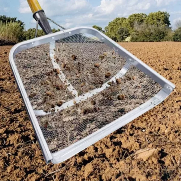 1pc Soil Sifting Mesh, Effectively Captures Sand, Rocks, Compost and Wood Chips - Image 2