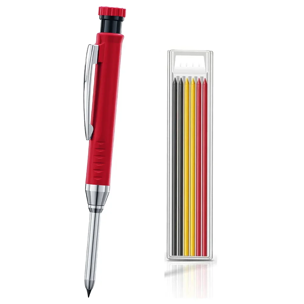 Solid Carpenter Mechanical Pencil with Sharpener - Image 23
