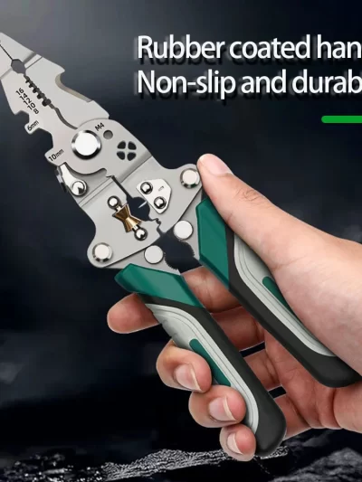 Foldable wire stripper, pulley design multi-function electrician wire splitter