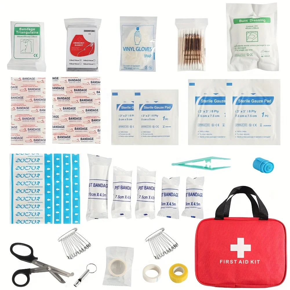 Portable Emergency Medical First Aid Bag Kit - Image 7