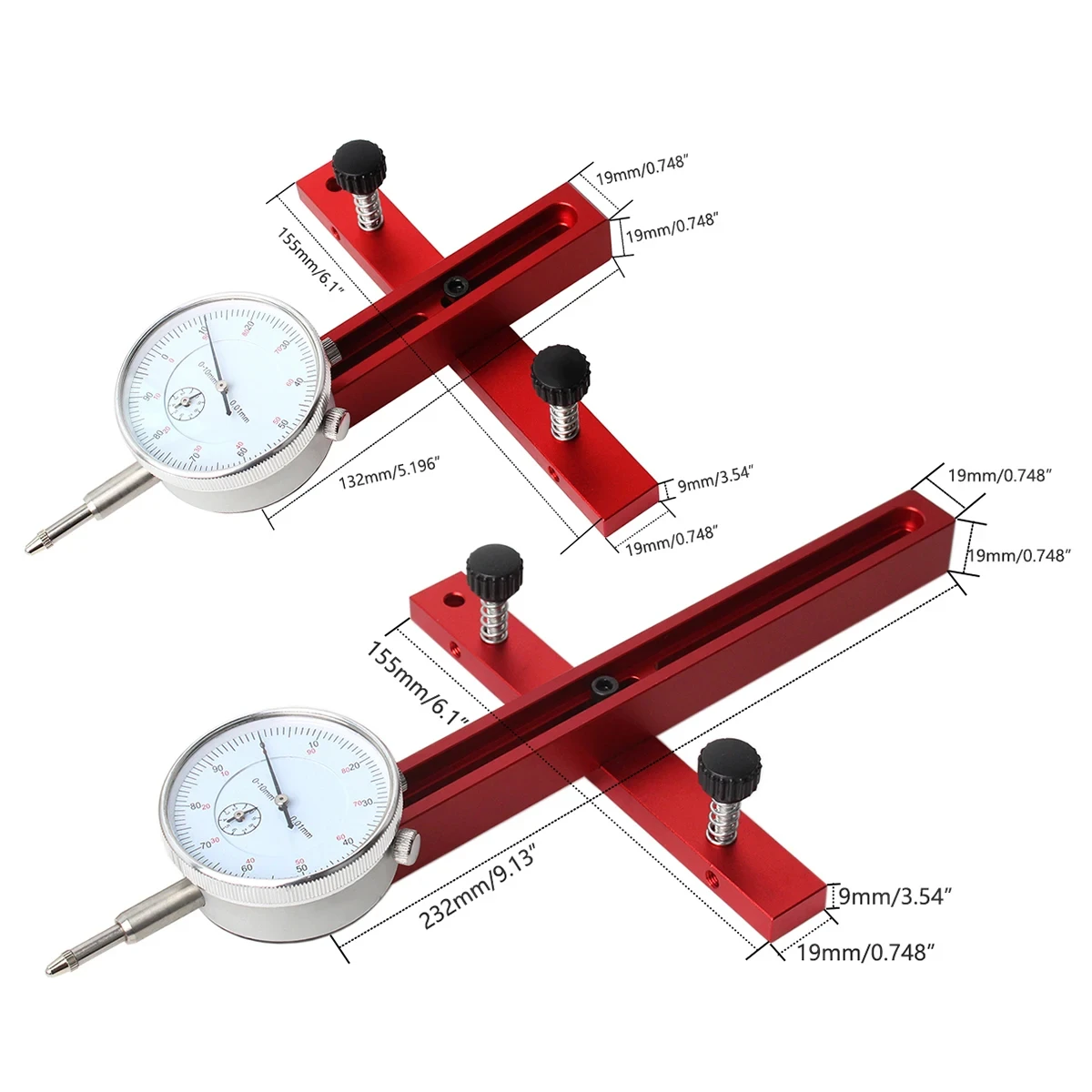 1Pc Table Saw Dial Gauge Corrector Aluminum Alloy For Saw Table Saw Blade Parallelism - Image 11