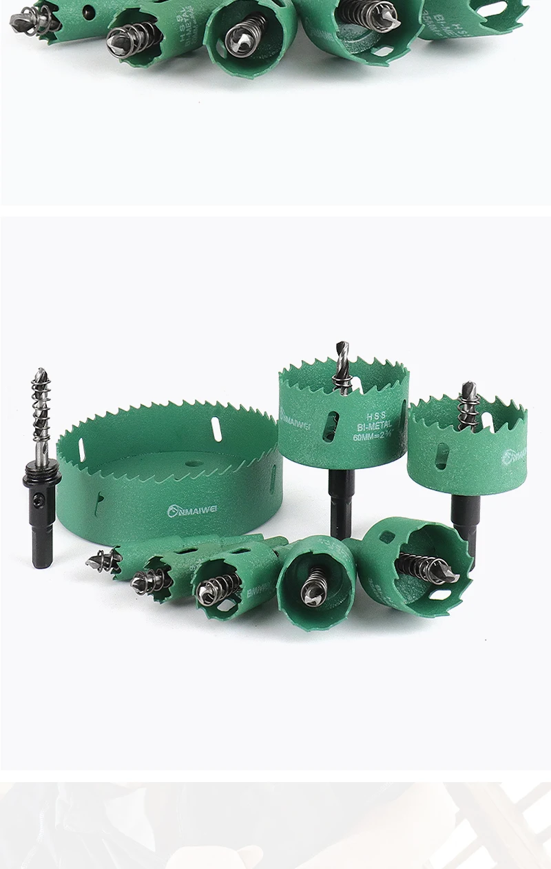 1 Pc 16-200mm Bimetal Wood Hole Saw Drill Bit HSS Steel New M42 Core Hole Saw - Image 15