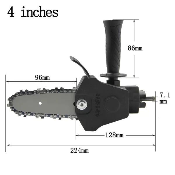 4/6-inch household mini electric drill to electric saw converter - Image 10