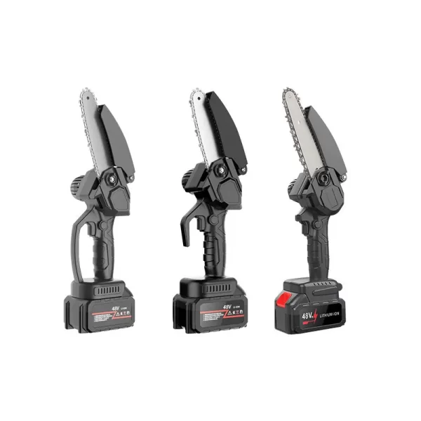 Rechargeable woodworking mini chainsaw, lithium chainsaw - Image 4