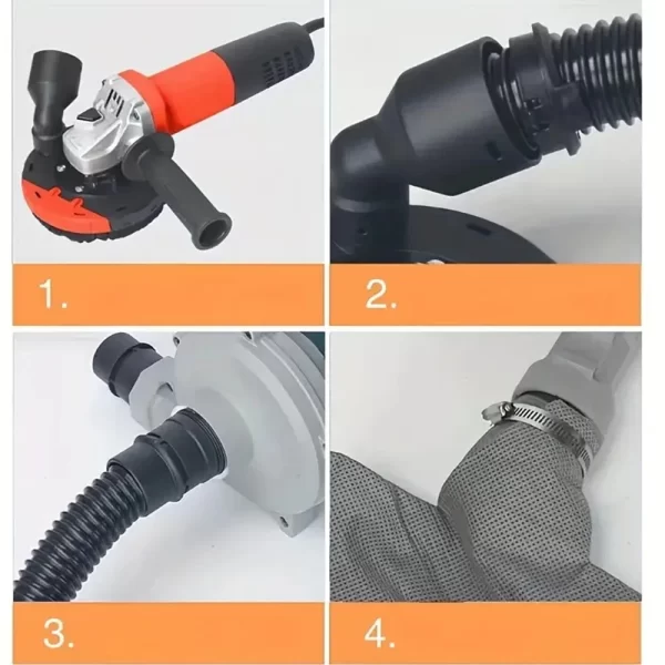 Angle Grinder Dust Cover Shroud Angle Grinder Surface Grinding Cutting Dust Shroud - Image 6