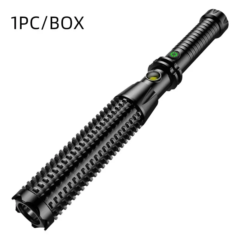 Wolf Tooth Lamp Rod Strong Light Charging Outdoor Super Bright Multi Functional Vehicle Retractable Self Defense Window Patrol - Image 7
