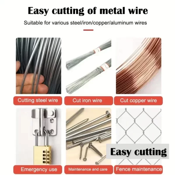 Mini Bolt Cutter Multitool Steel Wire Cutter Labor-saving Multi-functional Strong Cutting Iron Wire - Image 6