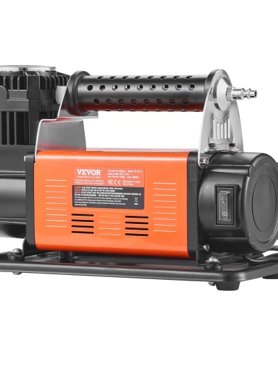 SucceBuy Tire Inflator Compressor 6-10 CFM Heavy Duty Air Compressor Dual-Cylinder 150PSI Air Pump