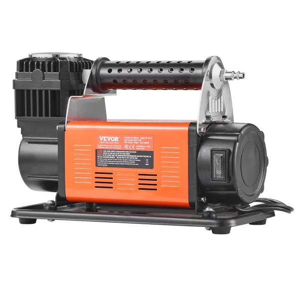 SucceBuy Tire Inflator Compressor 6-10 CFM Heavy Duty Air Compressor Dual-Cylinder 150PSI Air Pump