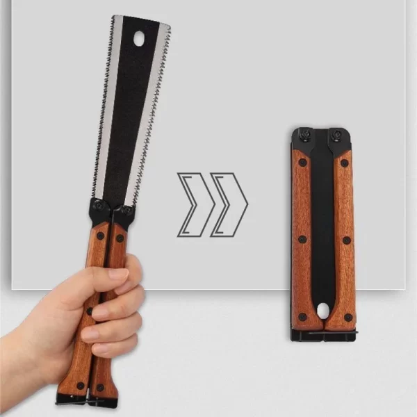 Multifunctional Folding Butterfly Saw Double-sided Grinding Hand Saw - Image 8