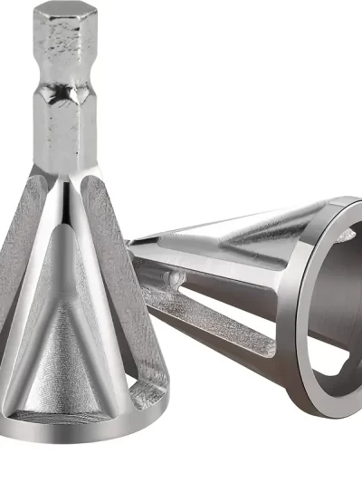 1pc Chamfering Tool, Chuck Drill Tool, Metal Deburring External Chamfering Tool, Grinding Angle Trimming,