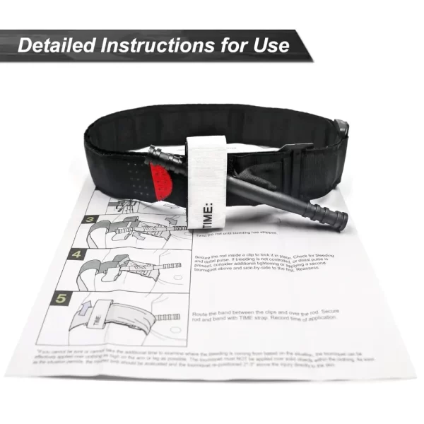 1pcsBlue/Red/Khaki/Black CAT Tourniquet Tactical Military First Aid Medical Emergency - Image 3