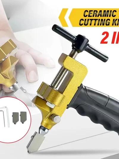 High Quality 2 in 1 Diamond Tile Glass Cutter Professional Ceramic and Porcelain Cutting Manual Multifunction Hand Tool