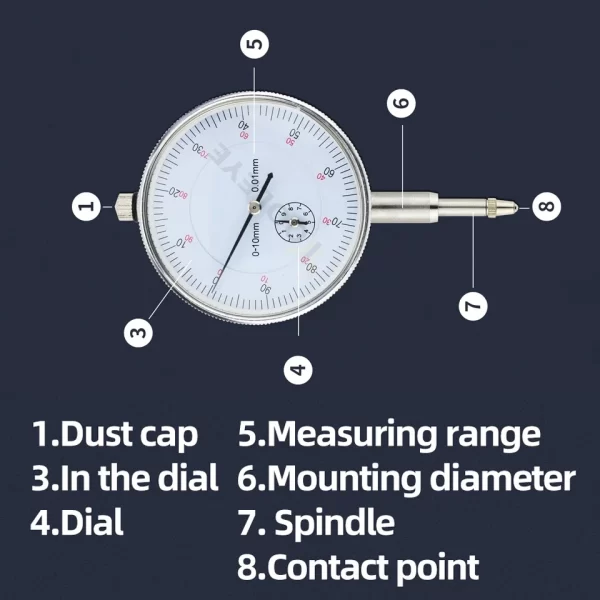 Dial Indicator Magnetic Holder Dial Bore Gauge Magnetic Stand Base Micrometer Measure Tools - Image 6
