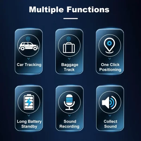 Micro Magnetic GPS Tracker, Vehicle Motorcycle Real-time Anti-theft Tracking Monitor, Personal Anti Loss Positioning Mini GPS - Image 13