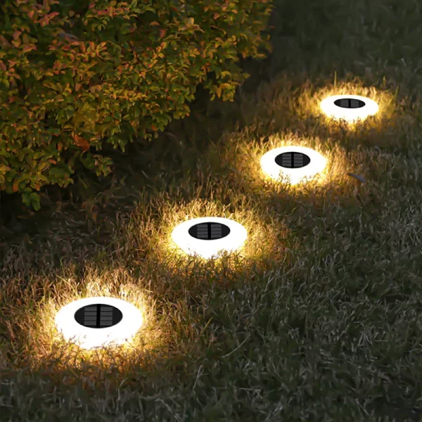 1/4PCS Solar Outdoor Lights 14LED Waterproof Lawn Lamp,360° Floor Lighting - Image 12