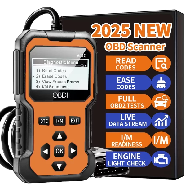 Car Obd2 Scanner Diagnostic Tool Code Reader Engine Fault Code Reader Scanner Can Diagnosis All Obd Ii in 1996 Agreement Car Scanning Tool - Image 4