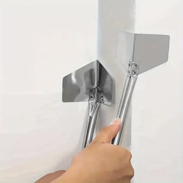 4Pcs Construction Tools Stainless Steel Putty Knife Drywall Scrapers Hand Tool Inside Outside Corner - Image 5