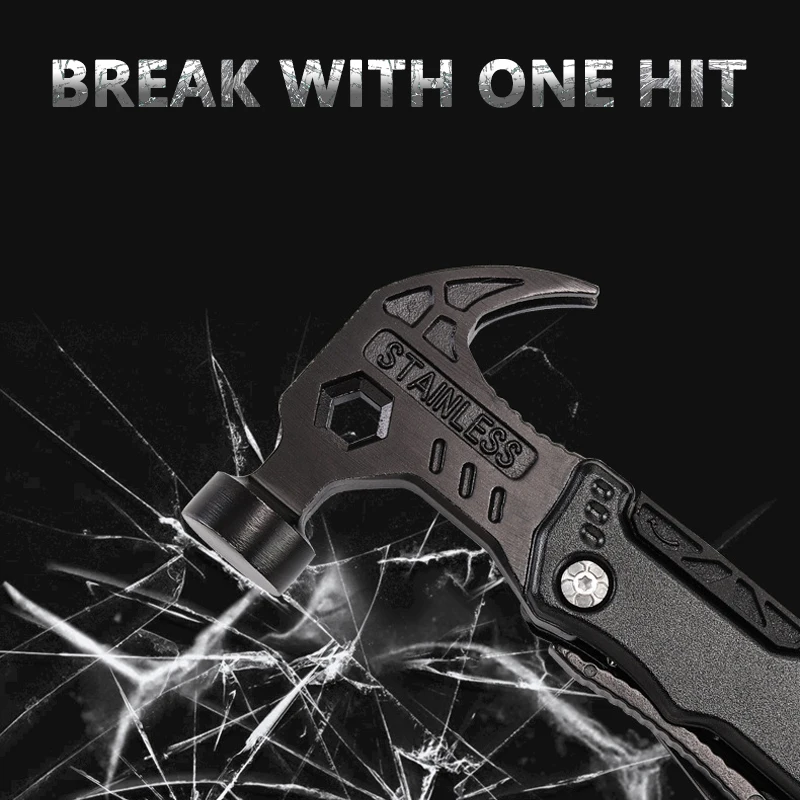 Multifunctional Pliers Multitool Claw Hammer Stainless Steel Tool - Image 4