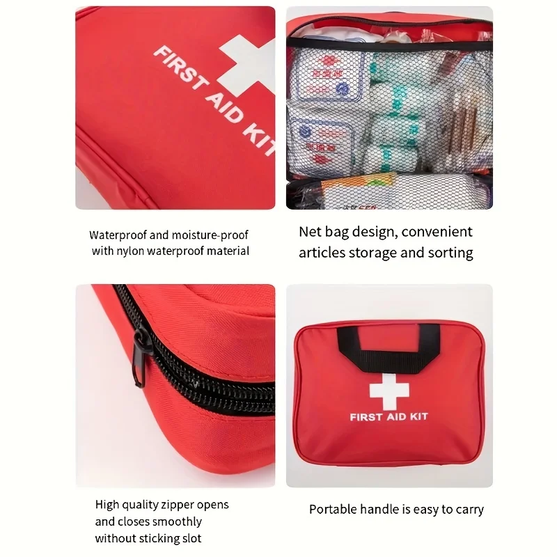 Portable Emergency Medical First Aid Bag Kit - Image 4