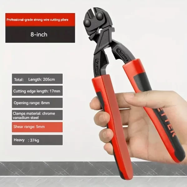 Mini Bolt Cutter Multitool Steel Wire Cutter Labor-saving Multi-functional Strong Cutting Iron Wire - Image 4