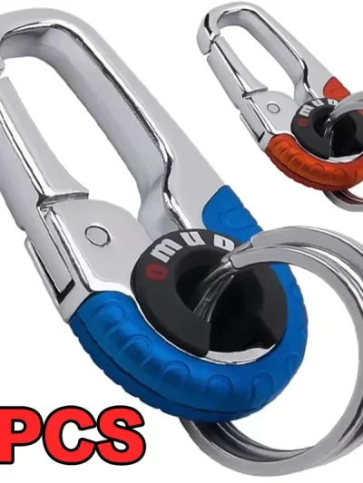 Keychain Buckle for Men Stainless Steel Key Ring Key Chain Hook