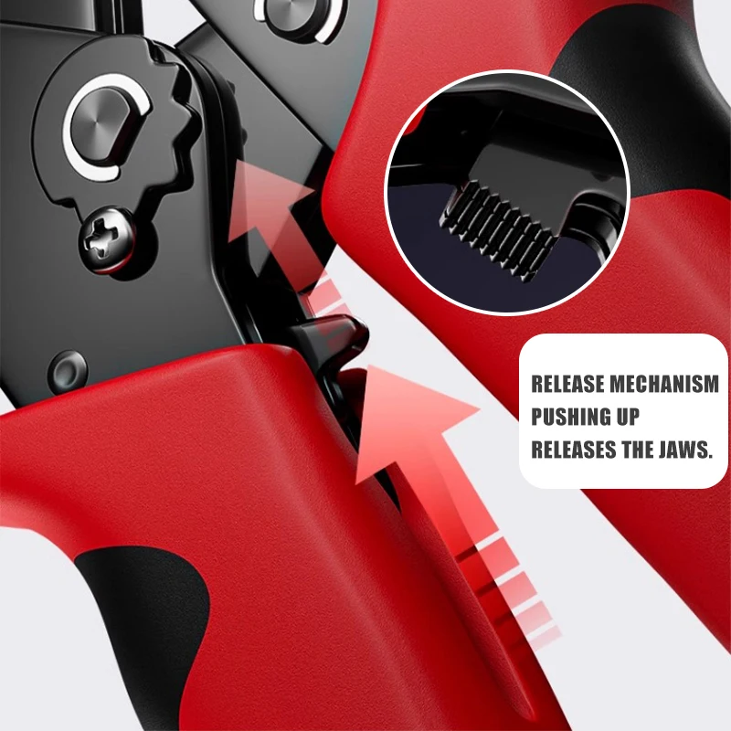 Ratcheting Crimping Tool Set For Dupont JST MOLEX Open Barrel,Dupont Molex JST TE Terminals & EPC PCIE SATA Pins SN-58B - Image 5