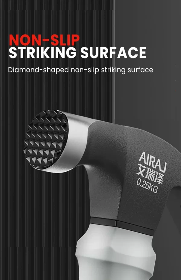 AIRAJ Multifunctional Mini Claw Hammer, Anti Slip And Shockproof Hammer - Image 15