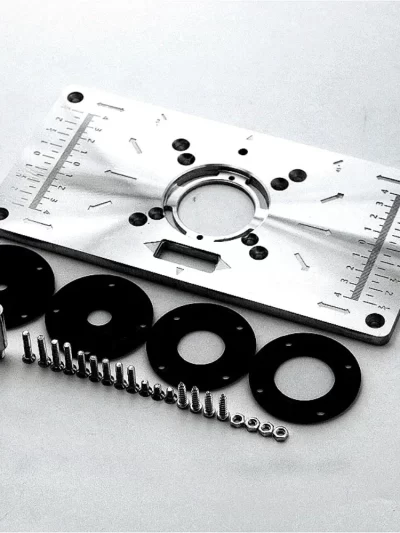 Aluminium Router Table Insert Plate Table For Woodworking Benches Router