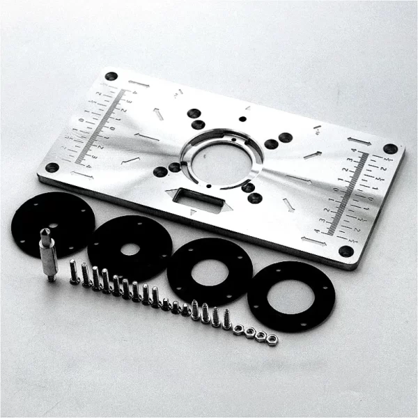 Aluminium Router Table Insert Plate Table For Woodworking Benches Router