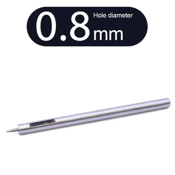 Round Punch Hollow Punch Steel Chisel Leather Puncher Cutting Tool for Belts, Metal Gaskets, Leather, Canvas (0.5mm To 60mm) - Image 17