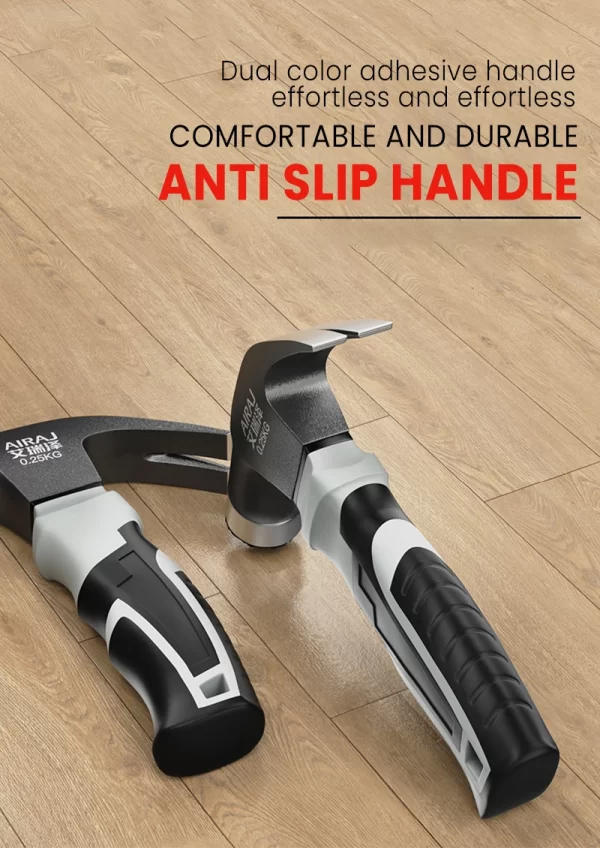 AIRAJ Multifunctional Mini Claw Hammer, Anti Slip And Shockproof Hammer - Image 17