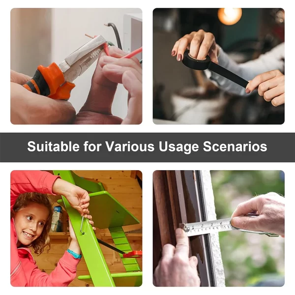 8/9/12/13Piece Tools Set General House hold Hand Tool Kit with Plastic Toolbox Storage Case - Image 6