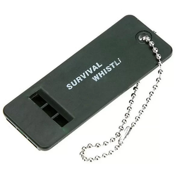 1-10PCS 3-Frequency Whistle High Decibel Survival Whistle Emergency Survival Tool