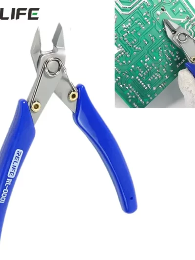 RELIFE RL-0001 Diagonal Pliers High Hardness and Precision Electronic Wire Cutting Nipper Phone Repair Cable Cutter