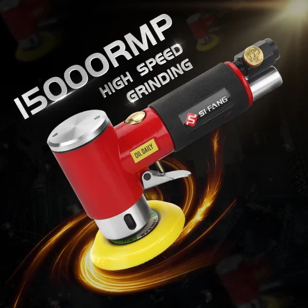 SIFANG Random Orbit Air Sander Mini Pneumatic Grinding Machine for Car Polishing - Image 11