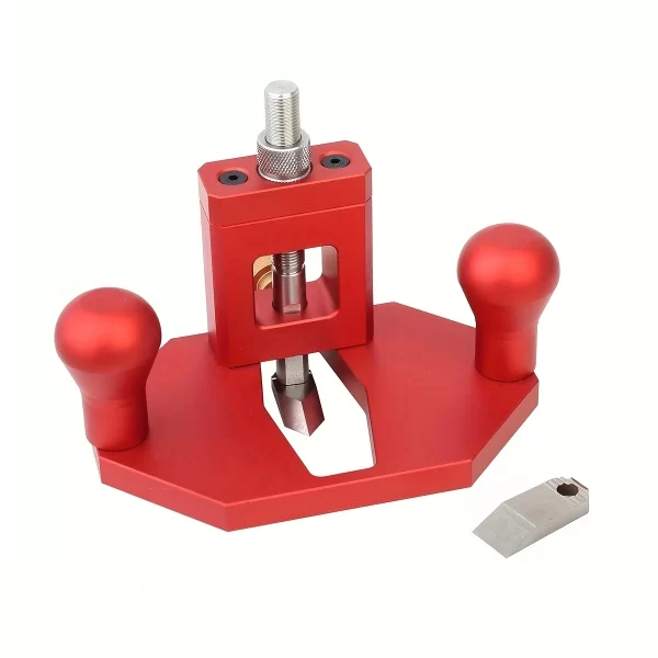 1Pc Router Plane Carpentry Handheld Grooving Planer Tool for Cutting Grooves Mortise with 2pc Blade - Image 2