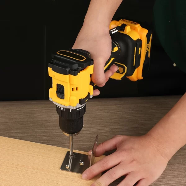 Lithium Battery 20V Rechargeable Brushless Compact Electric Screwdriver Hand Drill Impact Drill DCD805 - Image 3