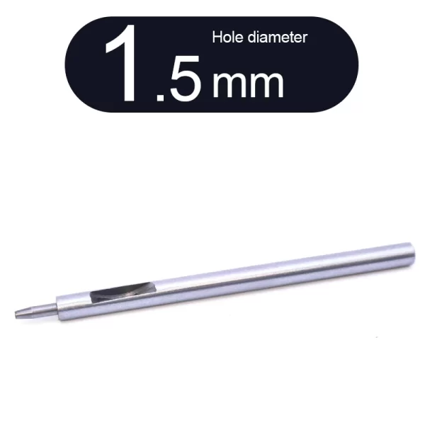 Round Punch Hollow Punch Steel Chisel Leather Puncher Cutting Tool for Belts, Metal Gaskets, Leather, Canvas (0.5mm To 60mm) - Image 12