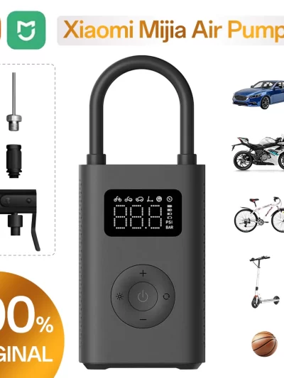 Xiaomi Mijia Air Pump 2 Portable Car & Bicycle Inflator with Tire Pressure Detection 150PSI 2000mAh