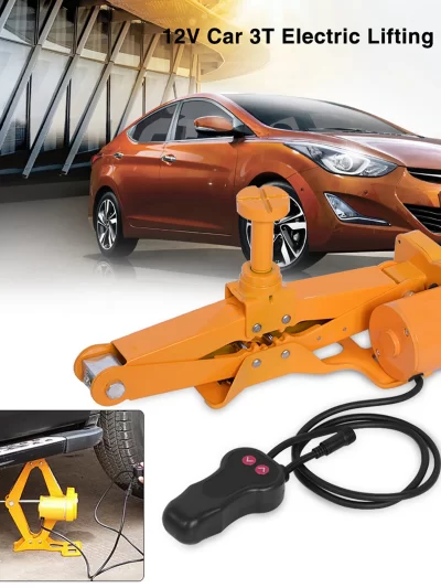 3Ton 12V DC Automotive Car Electric Jack Lifting SUV Van Garage and Emergency Equipment