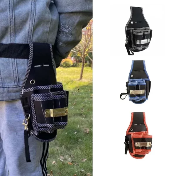 9 In 1 High Quality Tool Waist Pack Belt Utility Kit Holder Nylon Fabric