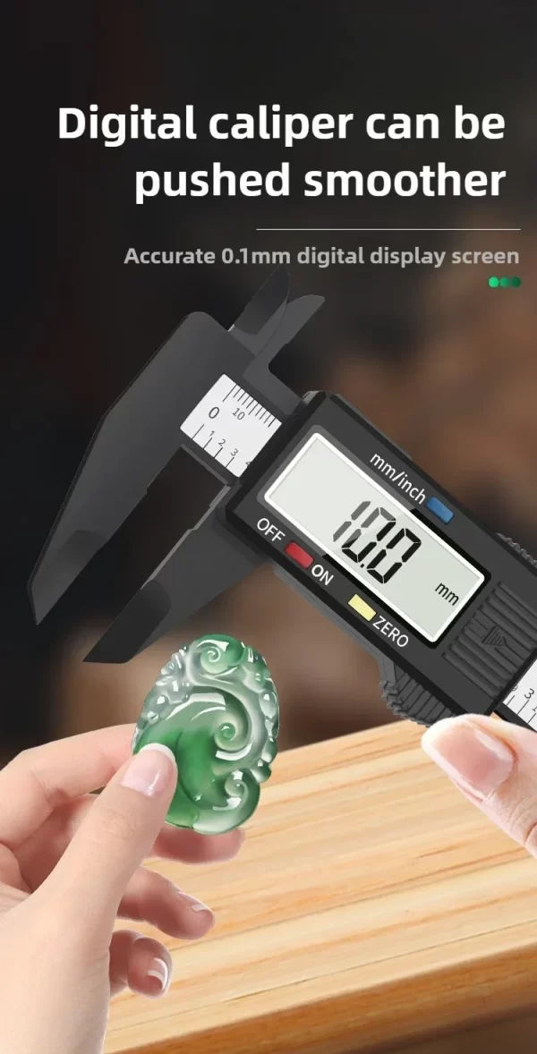 100/150mm Digital Caliper Vernier Caliper Gauge Measuring Tool - Image 9
