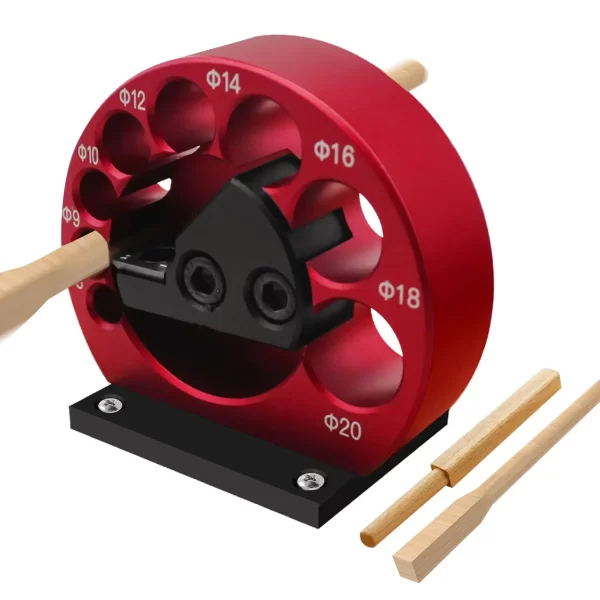 8-Holes Dowel Maker Jig Kit 8mm-20mm with Carbide Blades Woodworking Electric Drill Milling Dowel Round Rod Auxiliary Tool - Image 12
