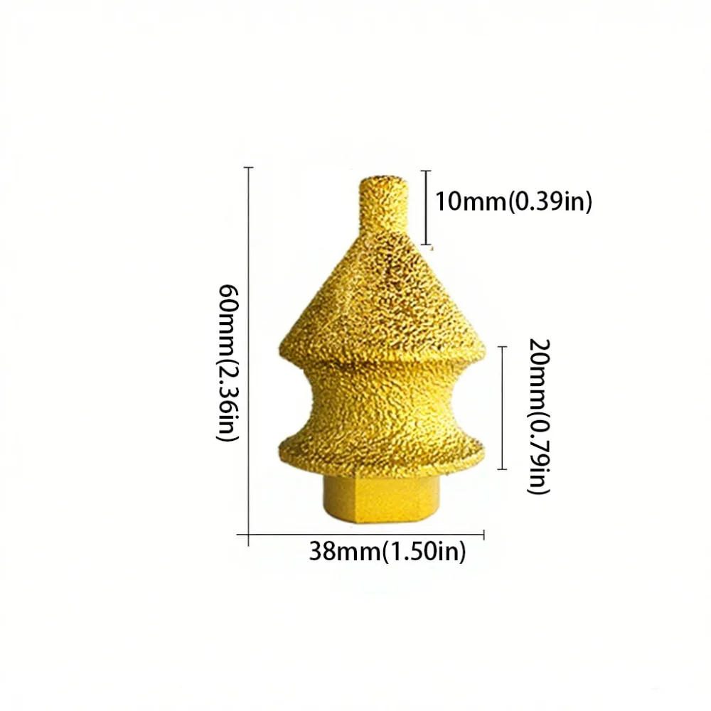 M10 Size Adamas Chamfer Drill Bit Round Shape Wear-resistant Grinding Wheel New Design - Image 10