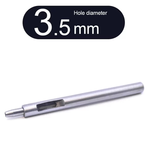 Round Punch Hollow Punch Steel Chisel Leather Puncher Cutting Tool for Belts, Metal Gaskets, Leather, Canvas (0.5mm To 60mm) - Image 25