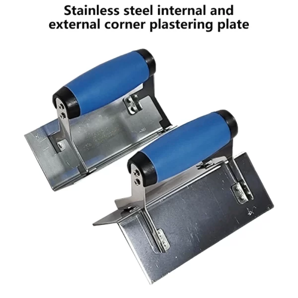 Stainless Steel Inside/Outside Corner Trowel Smooth Finishing Trowel - Image 4