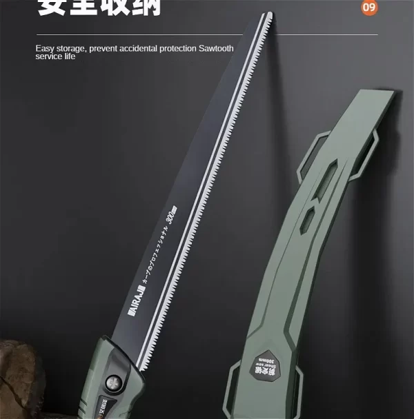 AIRAJ Hand Saw , Japanese Style Saw, Tree Sawing Tool , Garden Logging Tool - Image 23