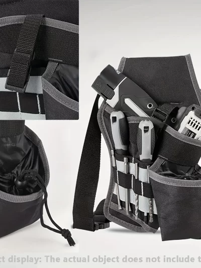 5 specifications Single Side Tool Belt Pouch for Electrician Carpenters and Builders