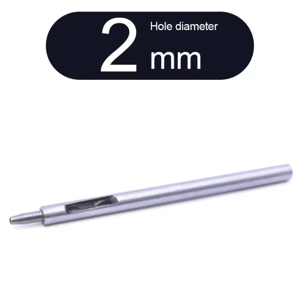 Round Punch Hollow Punch Steel Chisel Leather Puncher Cutting Tool for Belts, Metal Gaskets, Leather, Canvas (0.5mm To 60mm) - Image 14